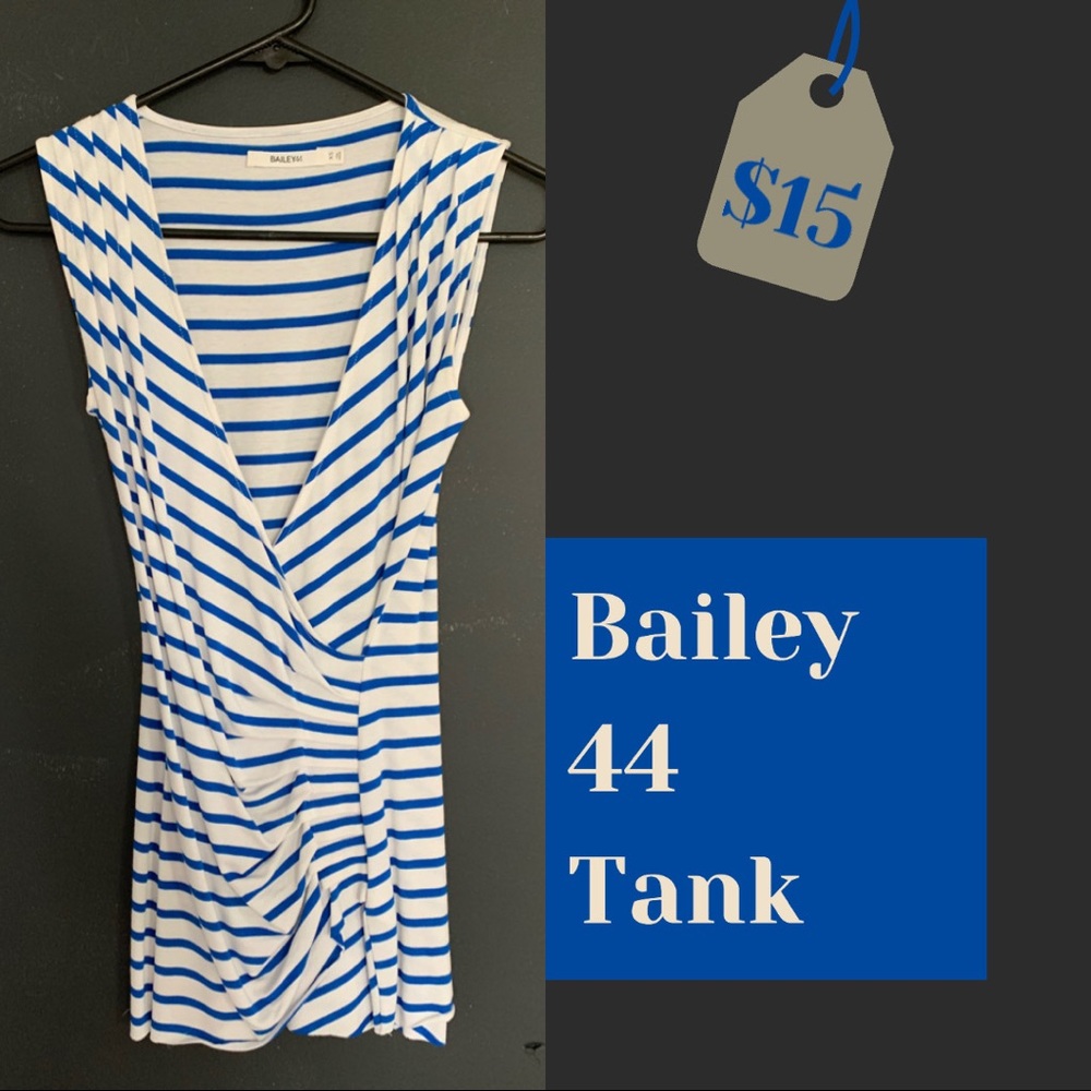 Nautical V-Neck Knit Top